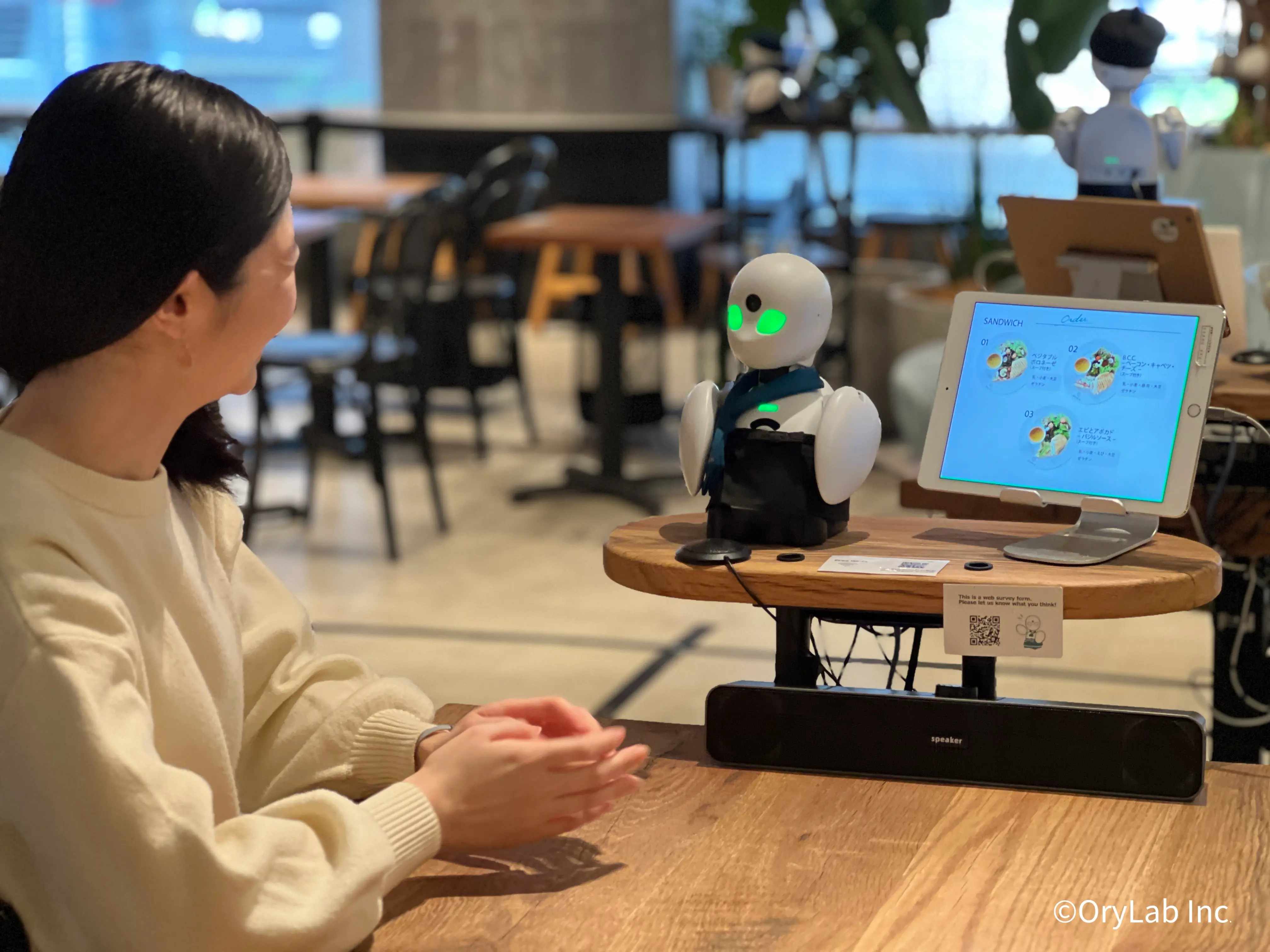 「分身ロボットOriHime」の商品写真/Avatar Robot OriHime