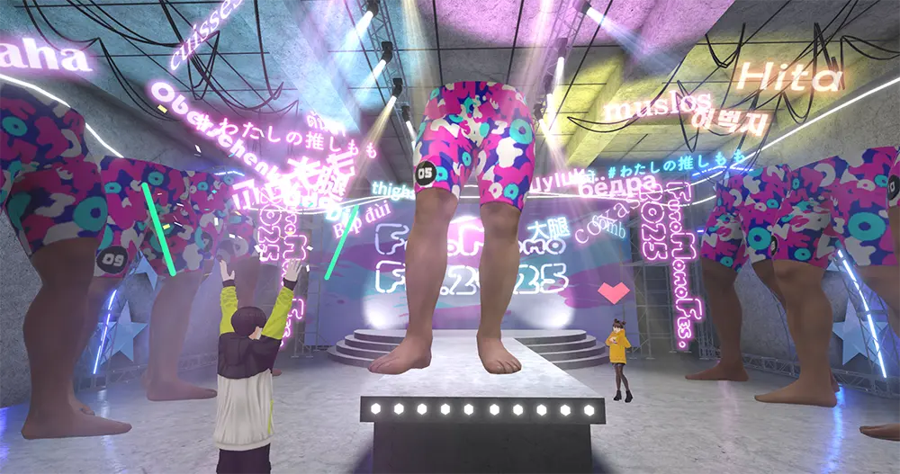 メタバースプラットフォーム「cluster」の画像/Metaverse platform Cluster